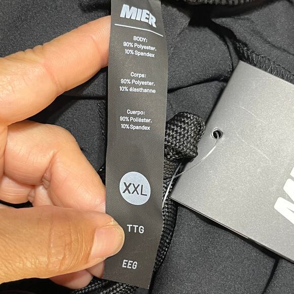 MIER Men's 5-Inch Workout Running Shorts Quick Dry Lightweight Athletic XXL NWT - Picture 5 of 8